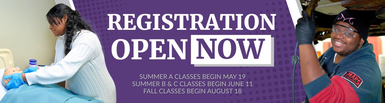 Register for Summer/Fall classes.