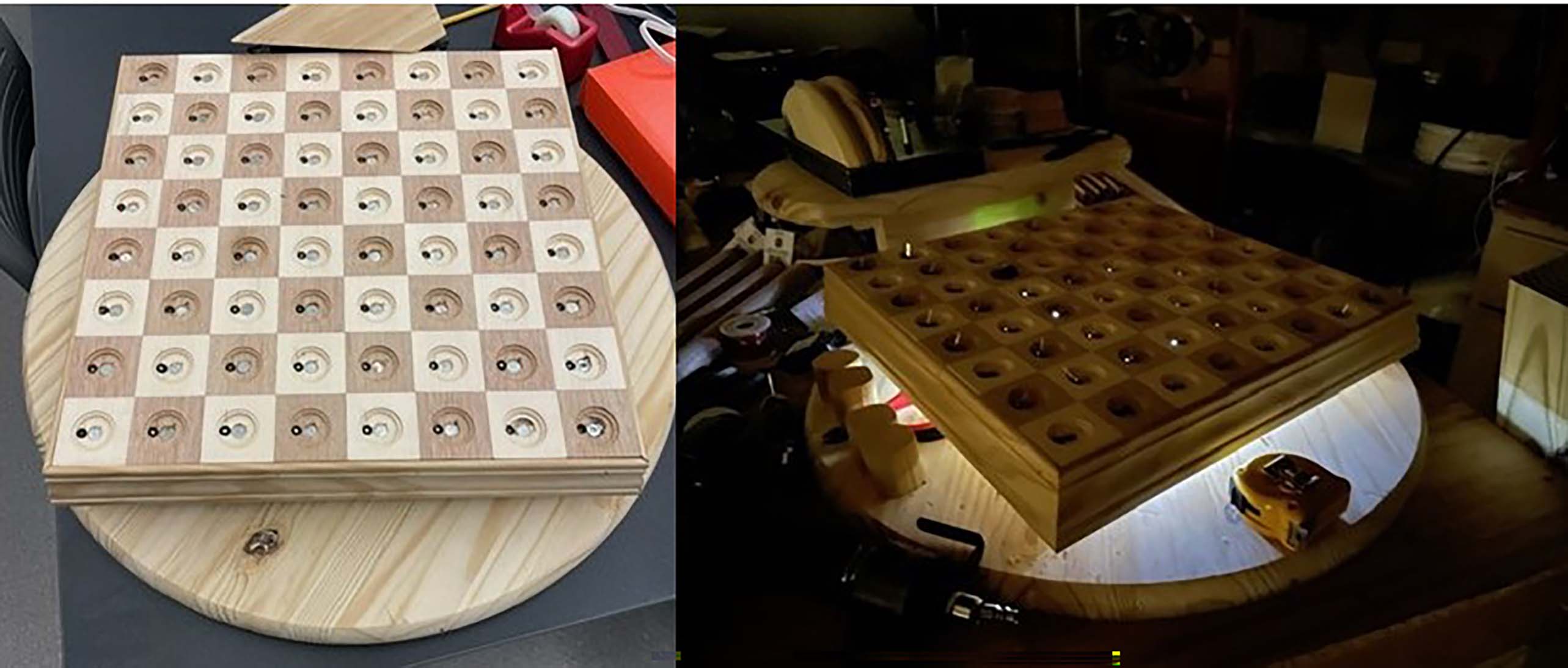 Illuminated Chess Game - 2024 Illuminated Chess Game - 2024